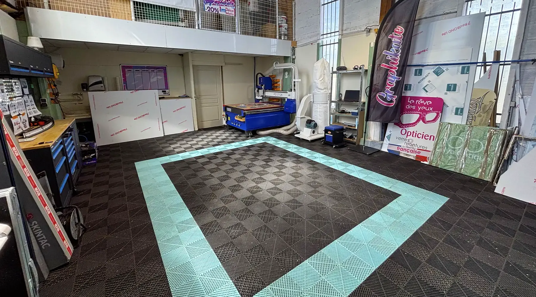 Atelier de fabrication et de pose Graphikate, covering et signalétique en Lot-et-Garonne